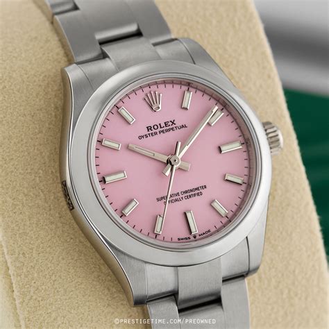 rolex oyster perpetual rosa prezzo|Rolex Oyster perenniale.